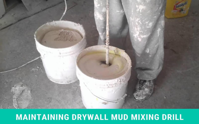 Maintaining Drywall Mud Mixing Drill
