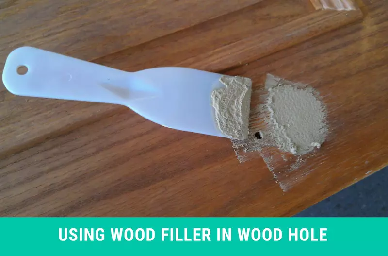 Using Wood Filler in wood 
